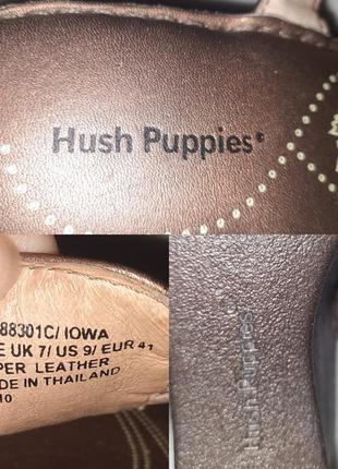 Кожаные шлепанцы hush puppies p 41 тайвань4 фото