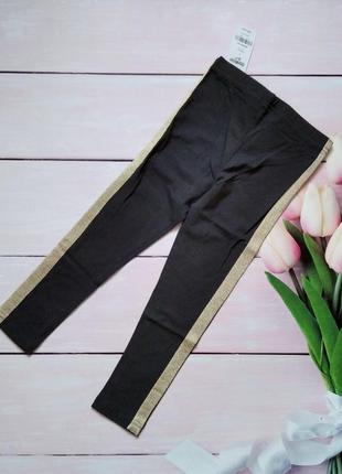 Лосини carter's з золотистими лампасами розмір 12