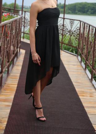 Черное платье vila