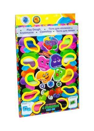 Набір тіста для ліплення 24 кольори кольоровий феєрверк тм lovin’do 41022