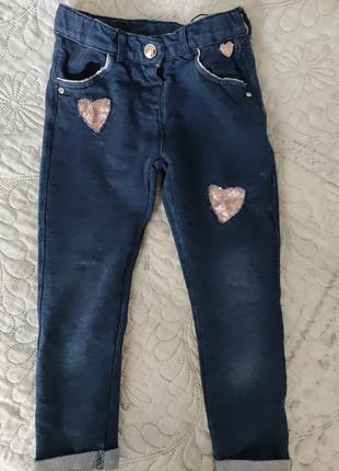 Штани котонові під джинс ovs