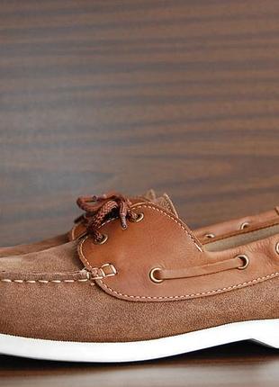 Мокасины топсайдеры silver street р.44-45 original india