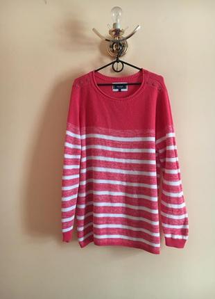 Батал большой размер стильный натуральный  свитерок кофта кофточка свитер