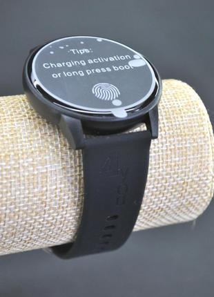 Смарт часы smart watch фитнес 4you benefit черные3 фото