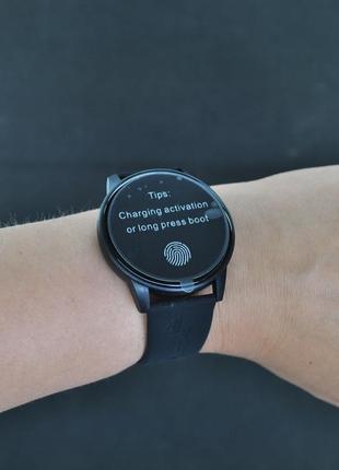 Смарт часы smart watch фитнес 4you benefit черные2 фото