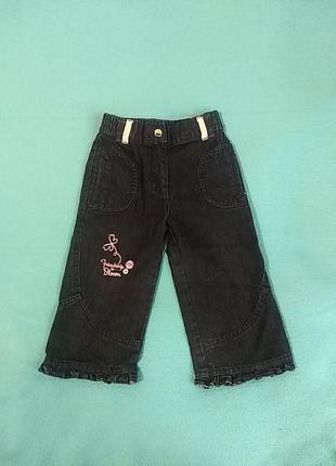 Джинсы прямого кроя для девочки disney