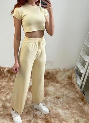 Костюм весна / літо . кюлоти + топ