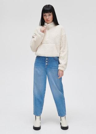 Джинсы слоучи slouchy baloon cropp