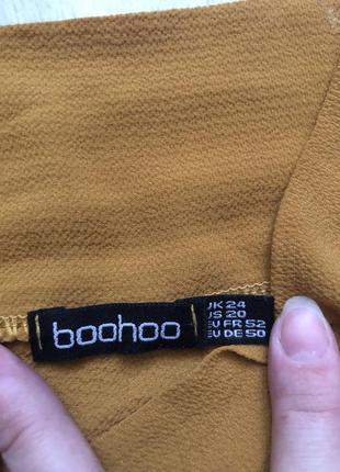 Гірчична туніка boohoo4 фото