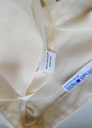 Шелковая блуза roberthaik, париж,100% шёлк, ,р. м, s, 10,12,144 фото