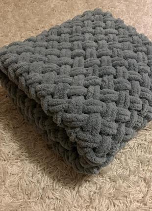 Плюшевый плед в коляску кроватку, конверт на выписку, плюшевый плед,