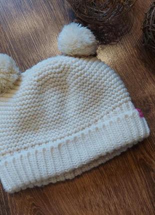 Шапка шапочка з вушками демісезонна весняна