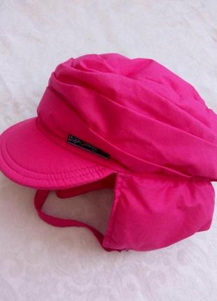 Шапка рожева тепла з козирком італія