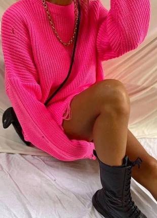 Женская свитер - туника  турция3 фото