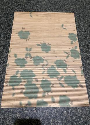 Рогожа килимок для ролів бамбук