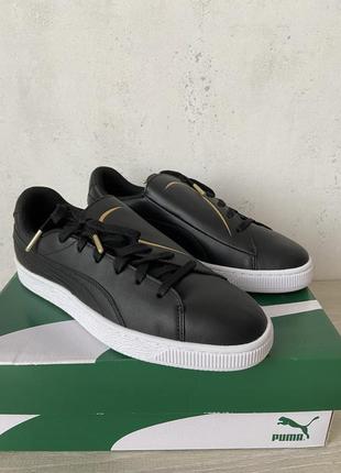 Puma basket top crush emboss