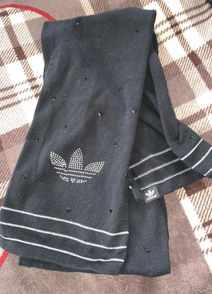 Шарф детский adidas. женский шарфик. бальзам для губ