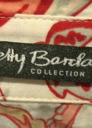 Блузка "betty barclay" (германия) цветная легкая с рукавом 3/49 фото