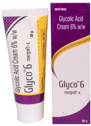 Крем glyco 6 % з гліколевої кислотою пілінг в домашніх умовах