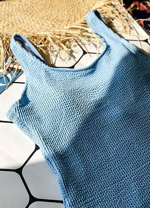 Жіночий красивий цільний купальник жатка. жіночий стильний злитий купальник з чашками3 фото