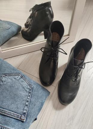 🔥🔥класні демісезонні ботінки на шнурівках