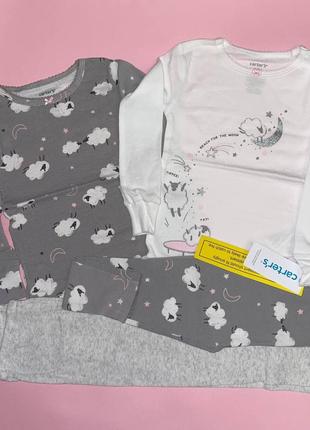 Комплект піжам 4-piece sheep 100% snug fit cotton pjs4 фото