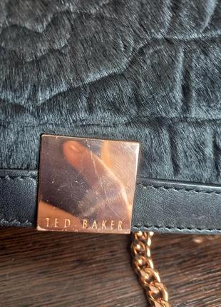 Кожаная мпленкая сумка, клатч  ted baker6 фото