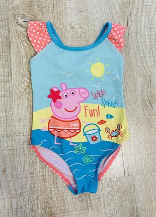 Купальник peppa pig 3-4г
