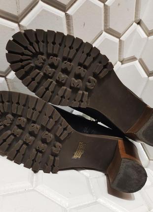 Зимние кожаные ботинки agl, италия6 фото