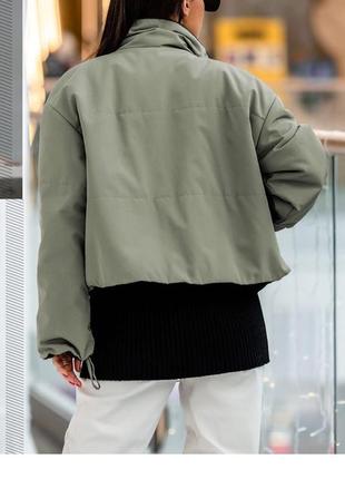 Молодёжная куртка +жилетка размер: s/m, l/xl.6 фото