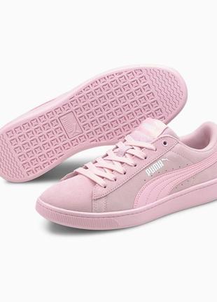 Оригинал  puma кеды сникерсы vikky v2 women's sneakers пума розовые