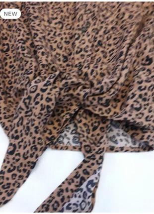 Леопардовый принт трендовая рубашка h&m8 фото