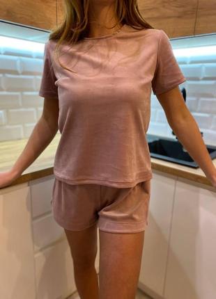Пижама 🌸🌸 шорты и футболка