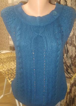 Тепла і яскрава жилет, джемпер, светр