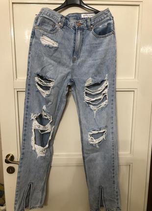 Женские рваные джинсы 👖 производство италия 🇮🇹.