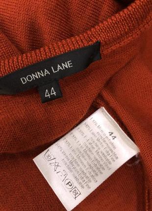 Donna lana extrafine merino wool, шерстяная майка5 фото