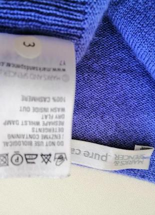 Кашемировый свитер m&s,без швов, 100% кашемир, р. 8,s,m,xs,10,123 фото