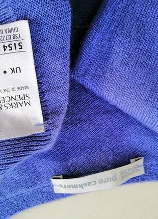 Кашемировый свитер m&s,без швов, 100% кашемир, р. 8,s,m,xs,10,129 фото