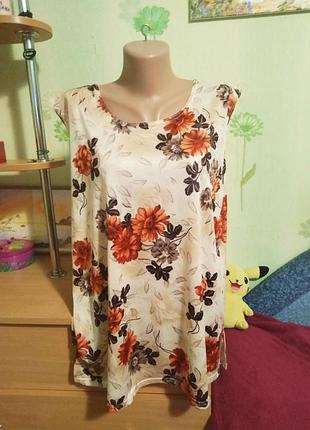 Нарядна блузка - майка - трикотаж - anteka - упоряд нової