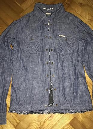 Maison scotch-сорочка з тонкого деніму! р.-2