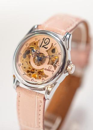Часы женские механические goer pink