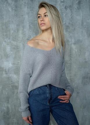 Джемпер свободного кроя, оверсайз раз.m