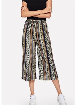 Стильные кюлоты atmosphere в принт