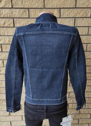 Куртка унісекс (жіноча, підліткова) джинсова стрейчева на гудзиках differ, туреччина5 фото