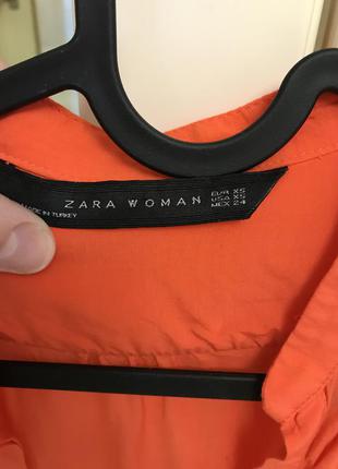 Блуза сорочка zara xs2 фото