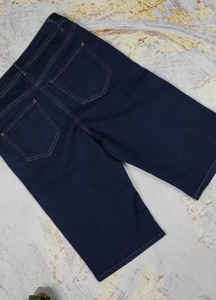 Шорты бриджи синие джинсовые стрейчевые крутые новые uk 10/38/s2 фото