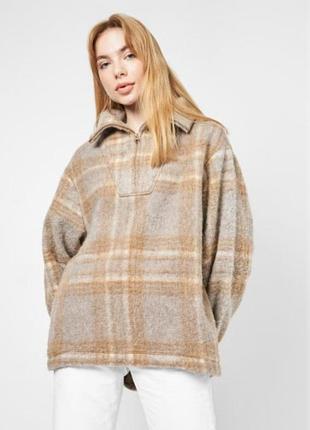 Стильний   вовняний анорак zara, розмір m