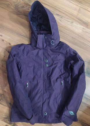 Куртка оригінал стильна зимова жіноча лижна columbia titanium omni-tech waterproof