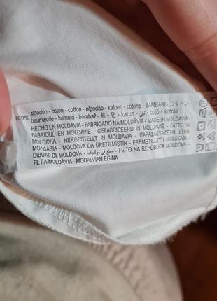 Хлопковое летнее платье zara 8