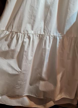 Хлопковое летнее платье zara 10